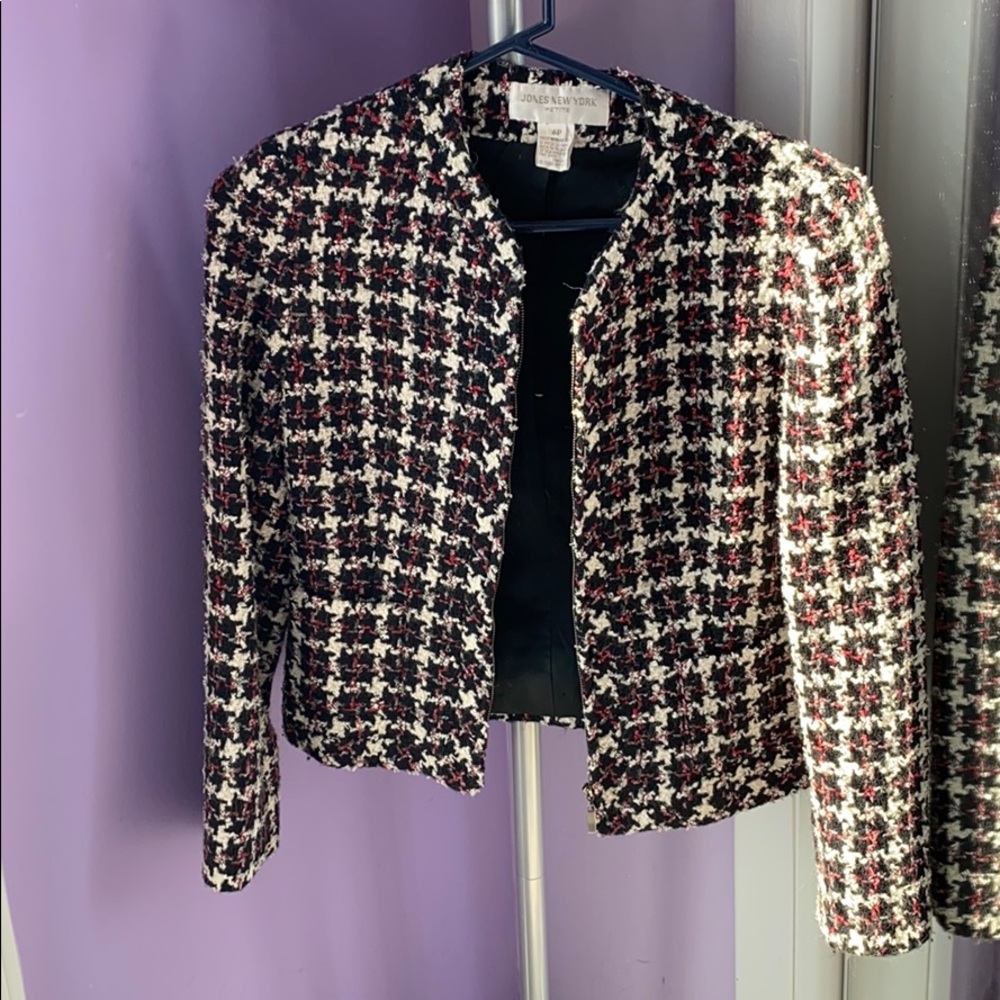 Jones New York Will Pattern Jacket - image 1